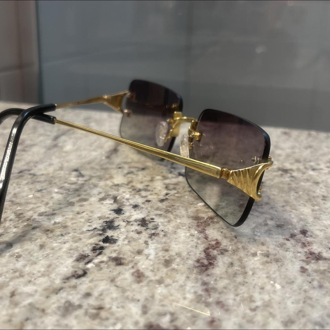 Men's Gold Sunglasses (4)