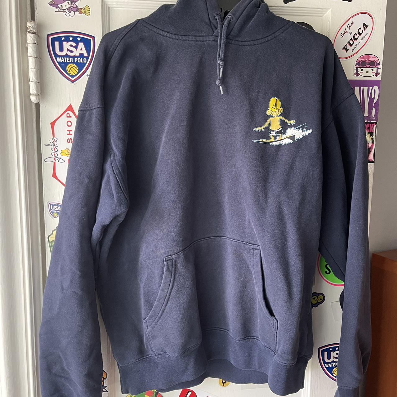 Jacks surf shop navy hoodie size M. Great quality Depop