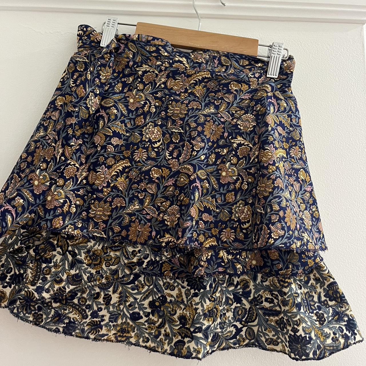 Tree of life wrap skirt one size perfect condition... Depop