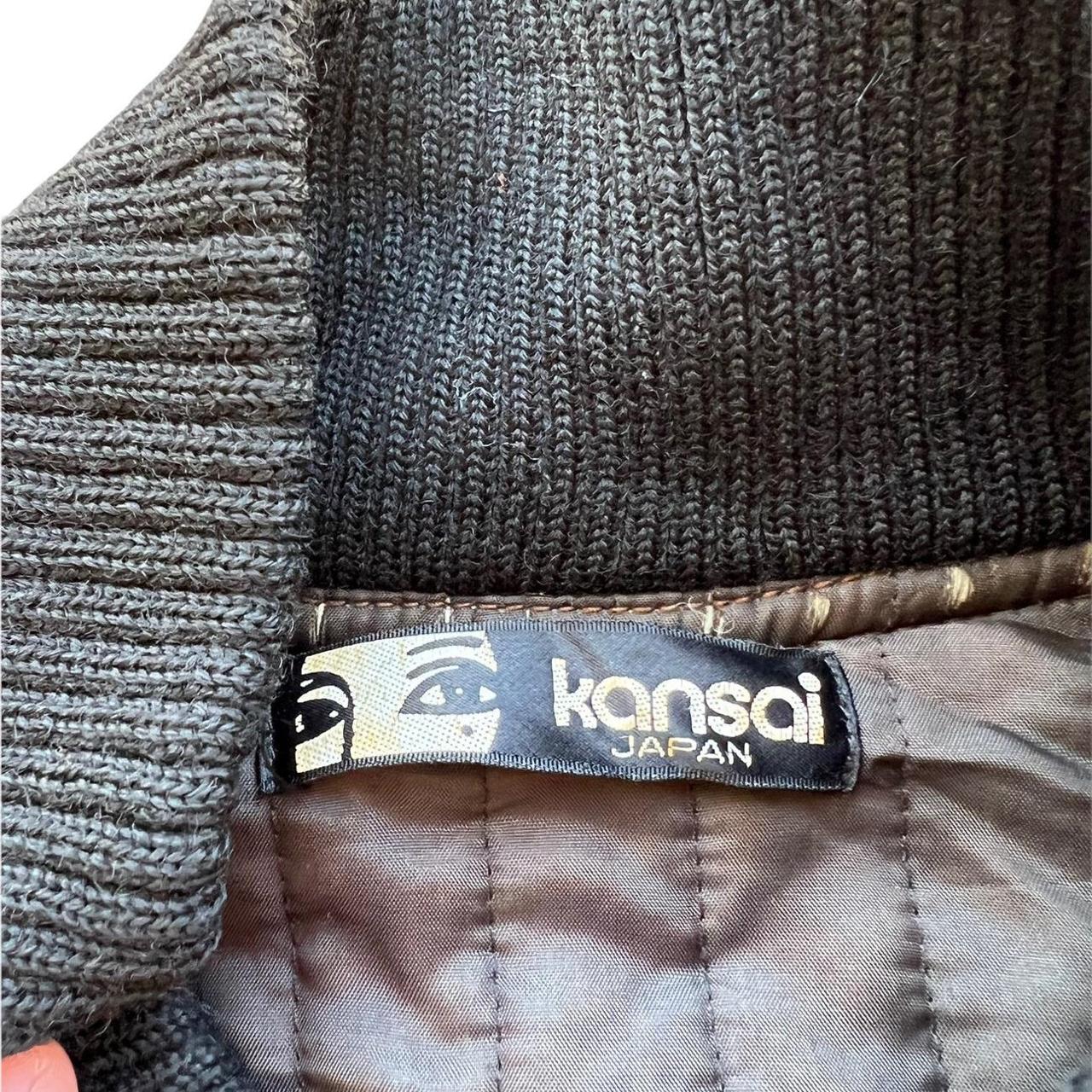 Kansai Yamamoto 1980s Avant Garde Varsity Sweater