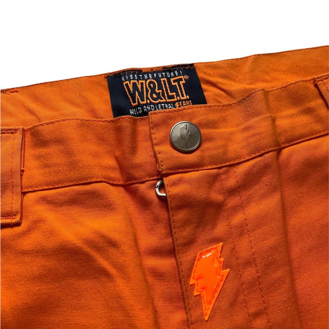 Wild Lethal Trash Skirt Size M walter van beirendonck Orange W