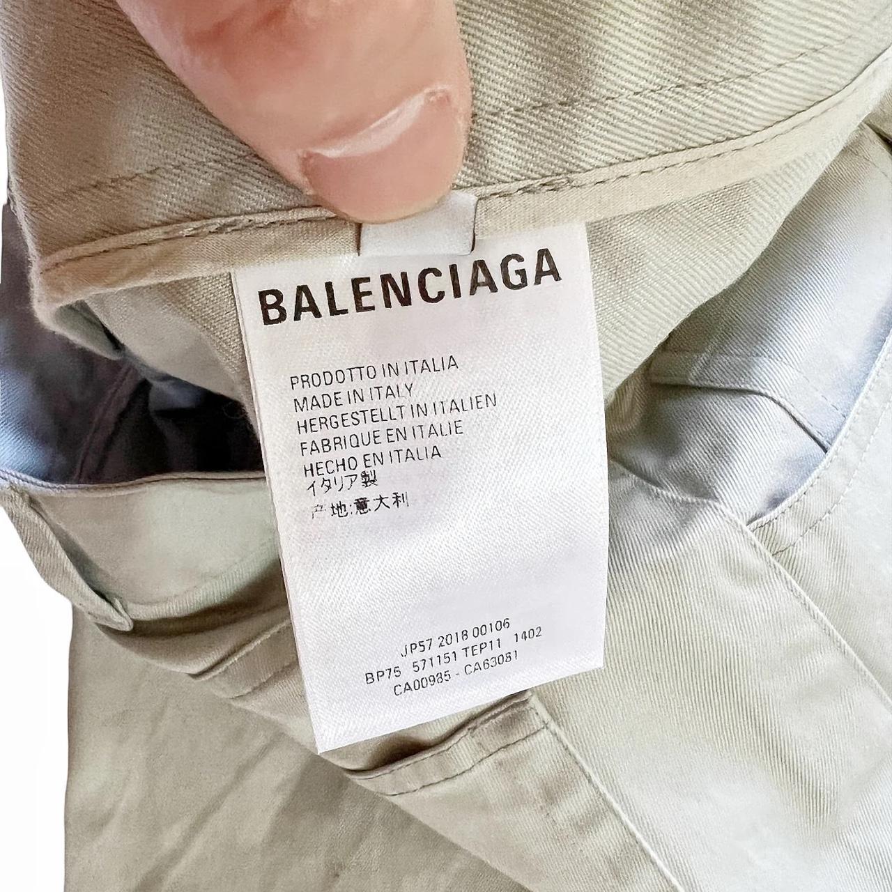 Balenciaga pants best sale mens silver