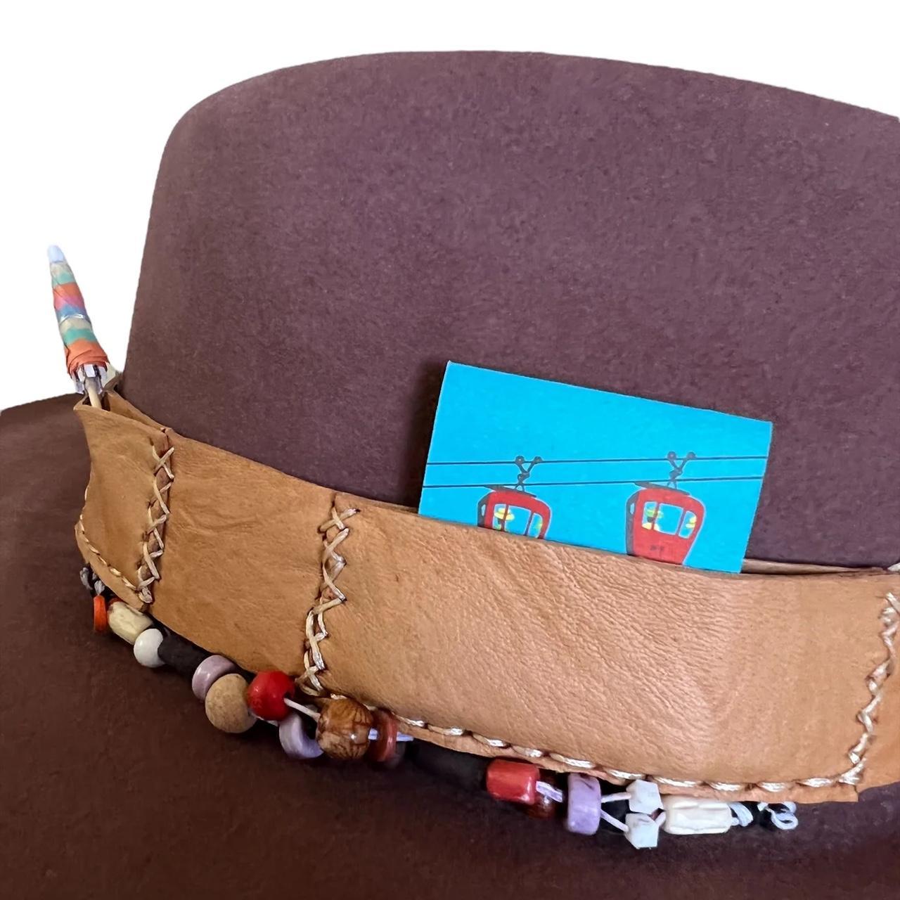 Nick Fouquet Aspen Beaver Felt Hat marked Depop