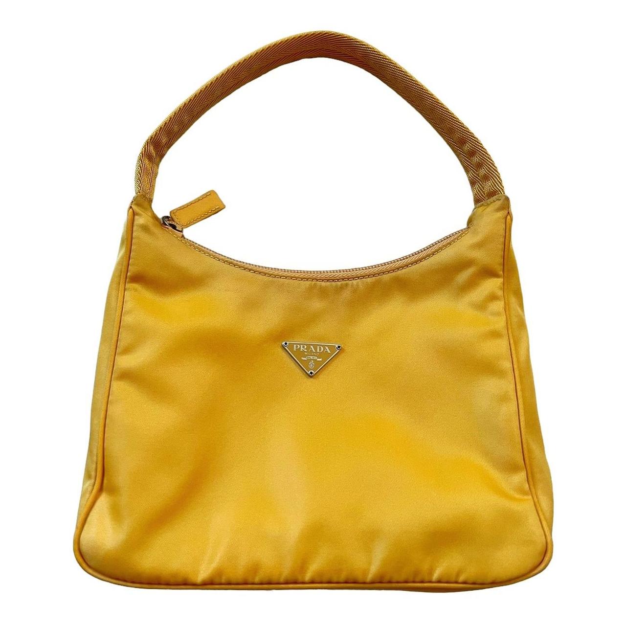 Prada, Yellow Hobo Bag