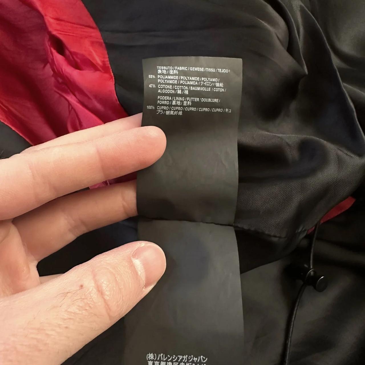 Balenciaga FW17 Runway C-Shape Swing Parka Marked | Depop