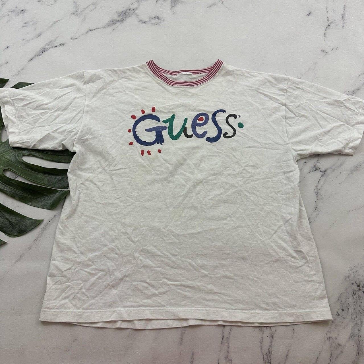 Guess t clearance shirt women's vintage