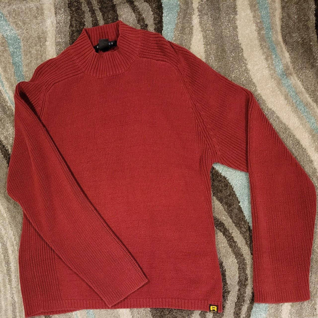 Women's Burgundy Jumper | Depop