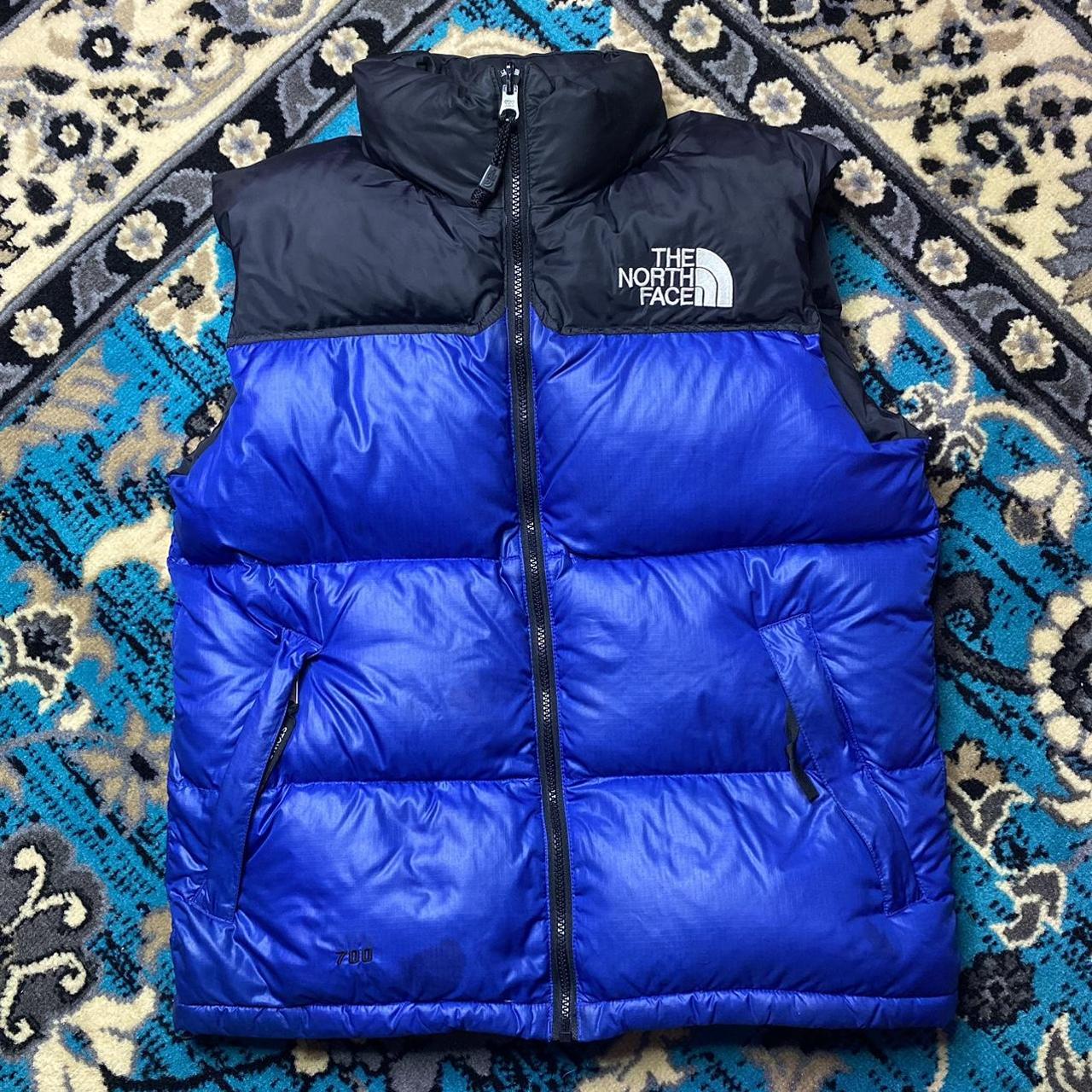 The North Face Men's Blue and Black Gilet