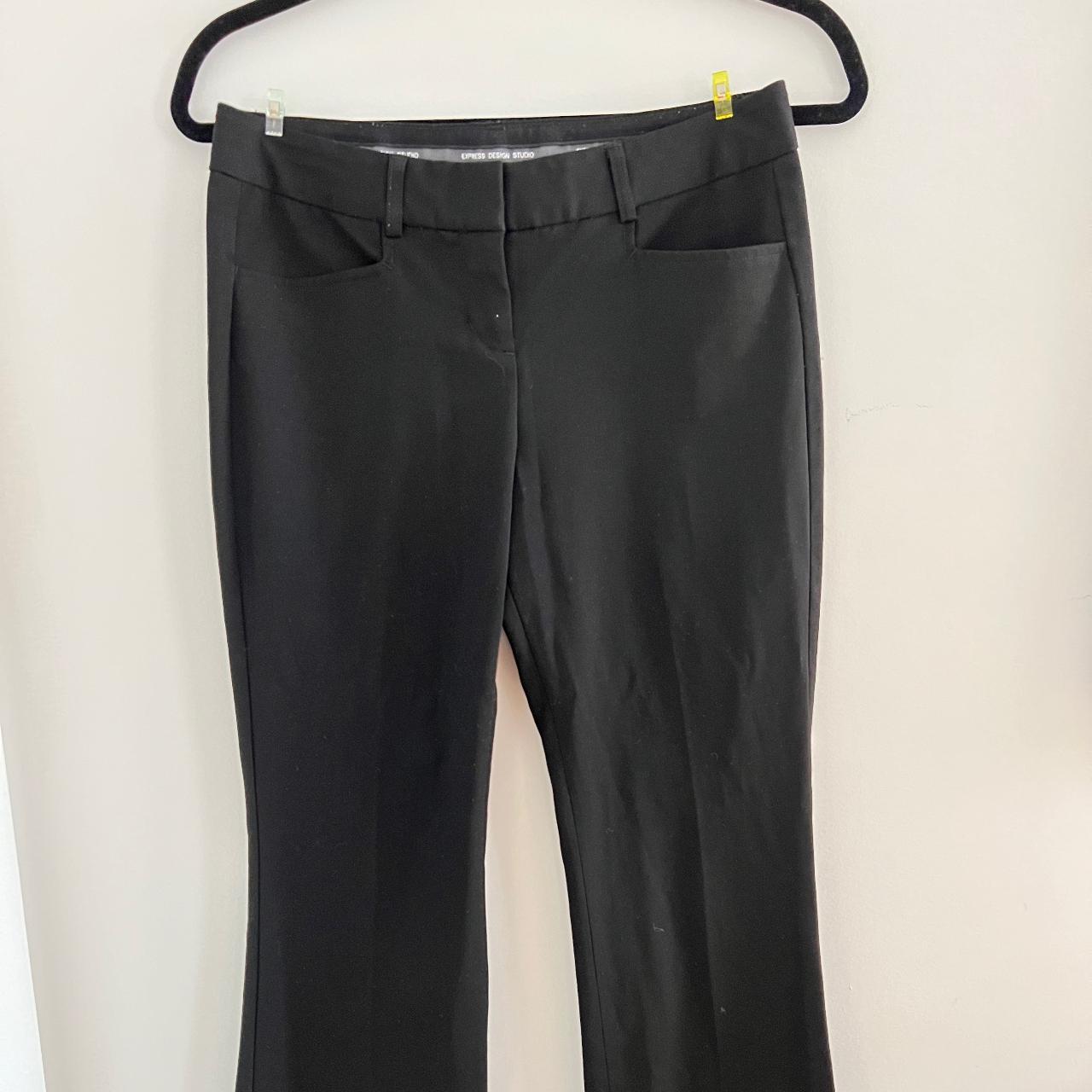 Express Women's Black Trousers | Depop