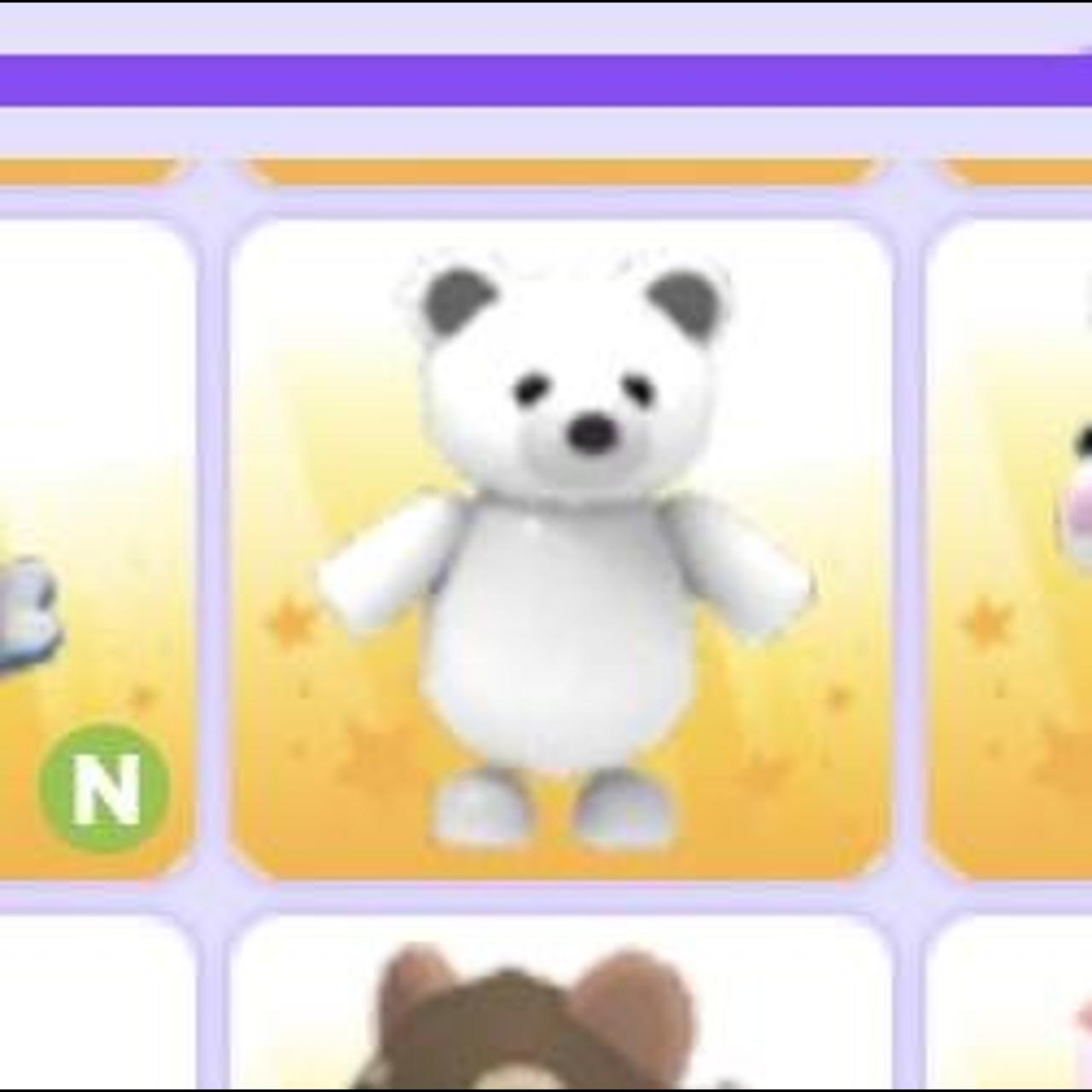 Adopt me polar bear ! In game virtual pet!! No... - Depop