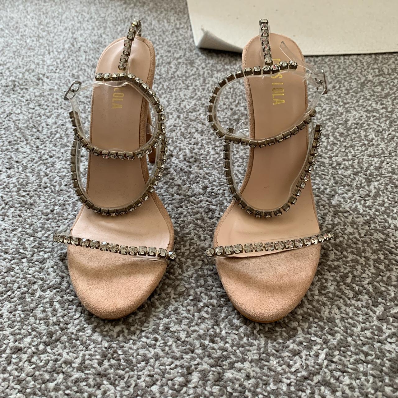 Selling my Miss Lola heels in a UK size 5. Price... - Depop