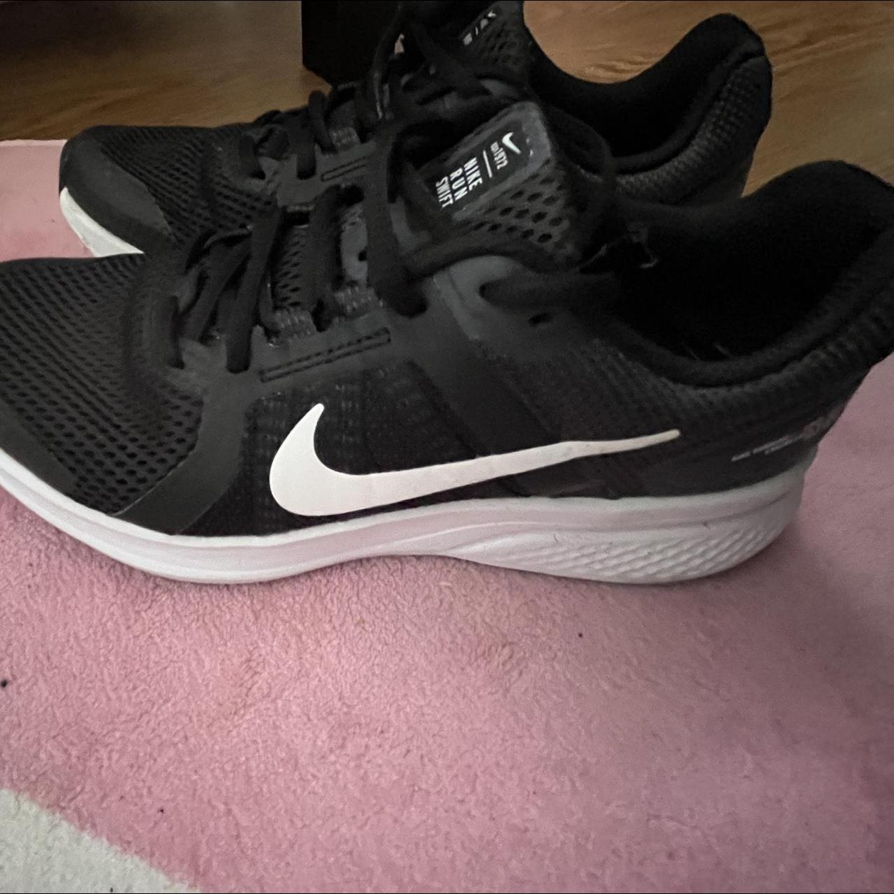 womens black nike trainers sports direct