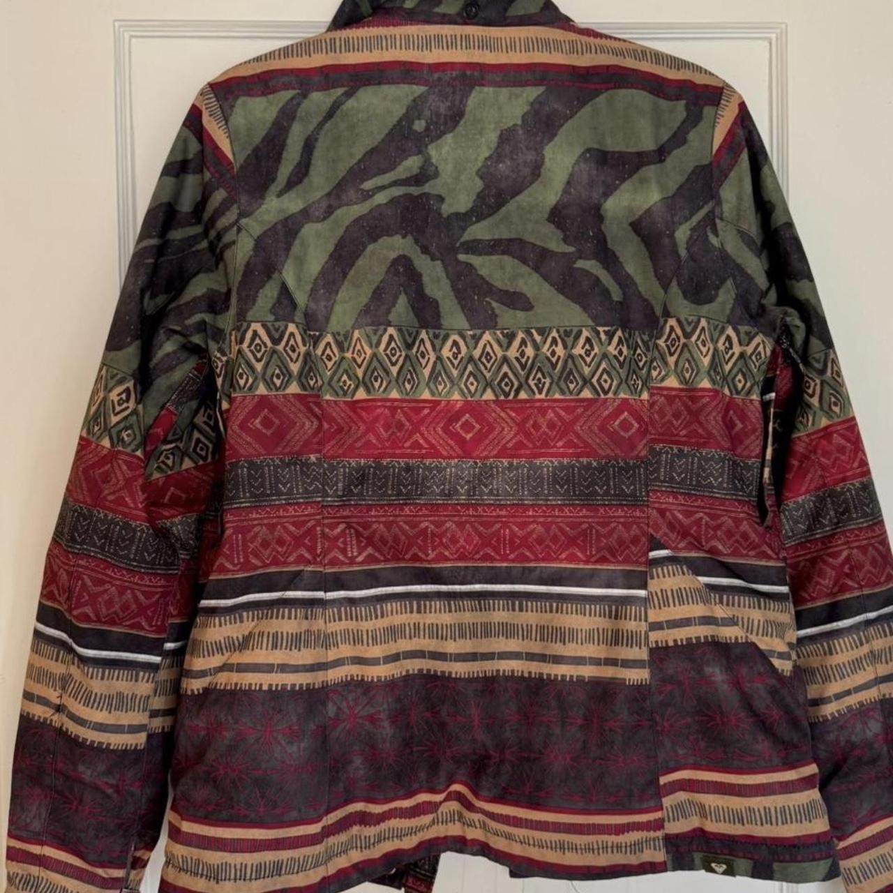 Roxy Women's Jacket - Multi/Green - M – Roxy snow… - image 4