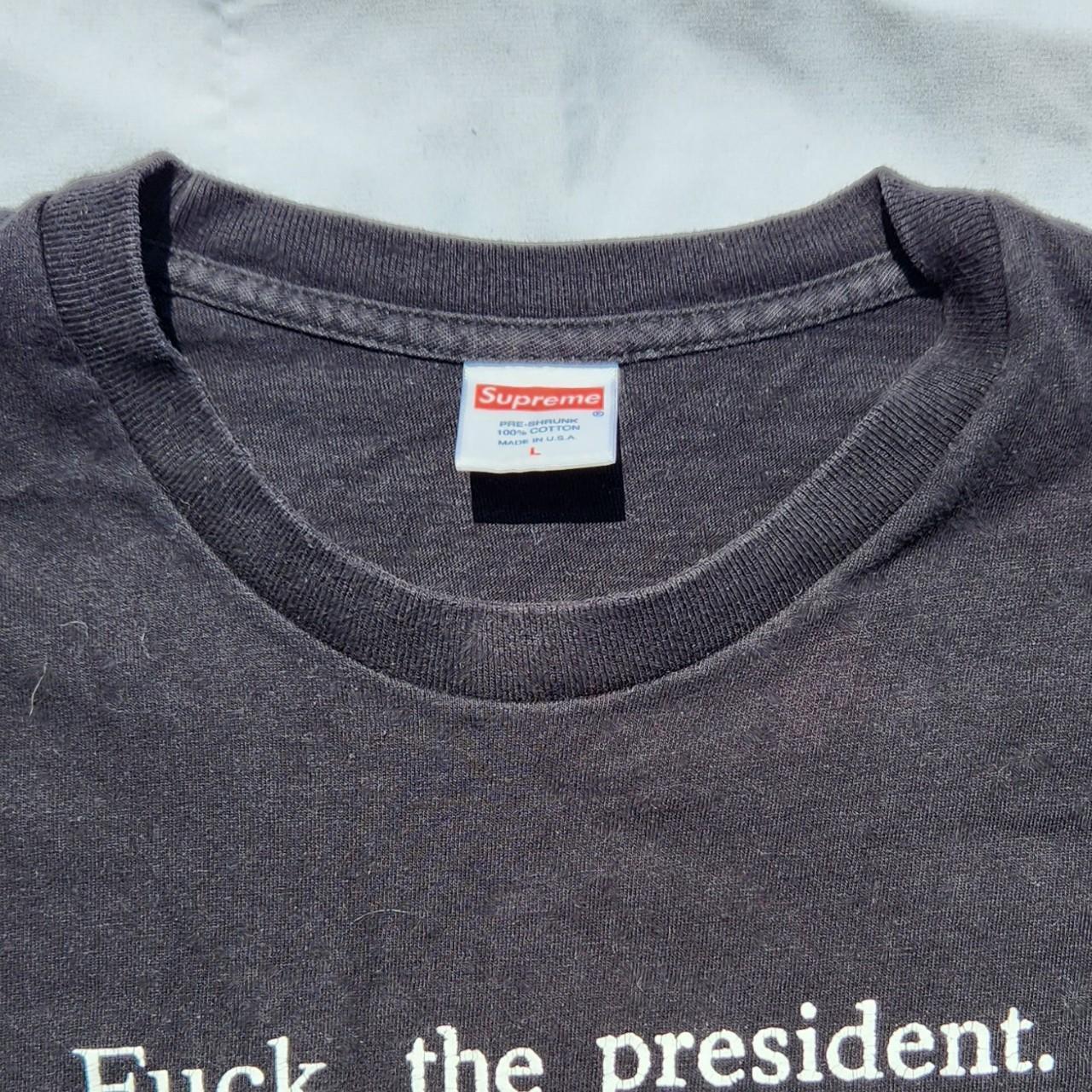 Supreme Fuck The President Tee | Grailed