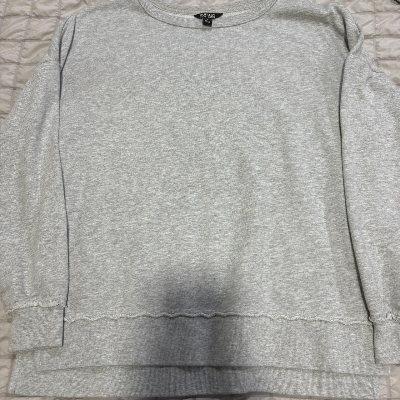 Crewneck Sweatshirt Buffalo Sweater Costco DKNY Women's Logo