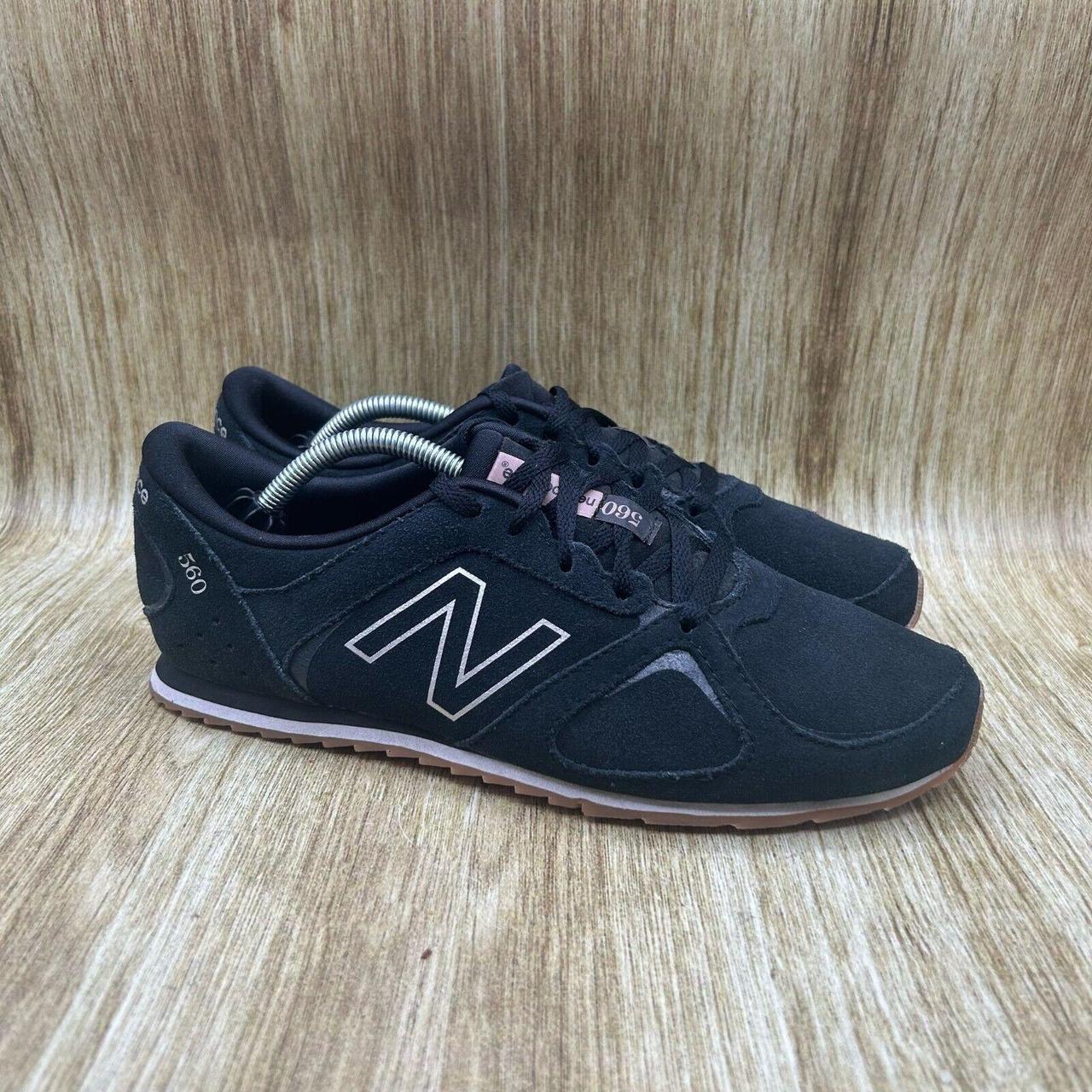 New Balance 560 Women s Size 9 Black Sneakers. Depop