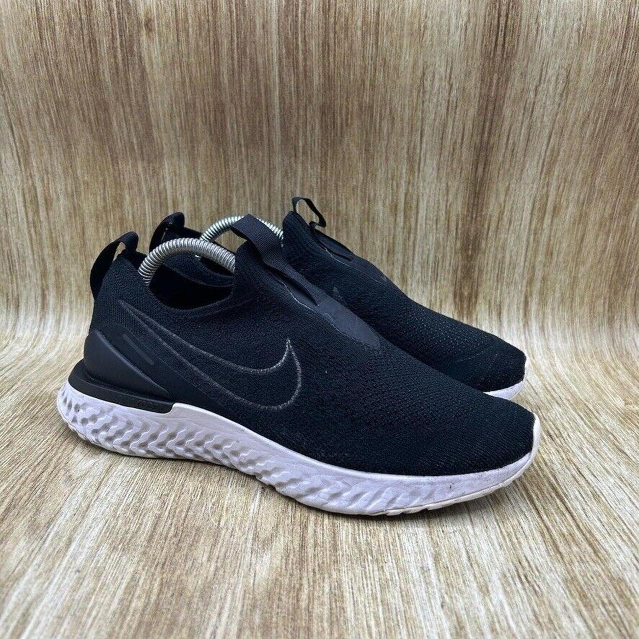 Epic phantom react flyknit black womens best sale