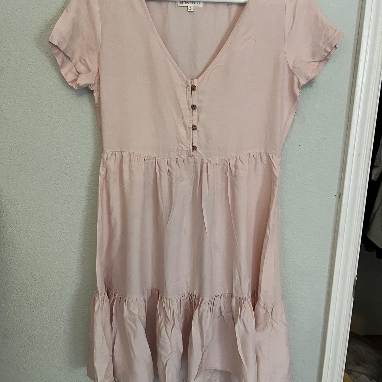Macy's Women's Pink Dress Depop