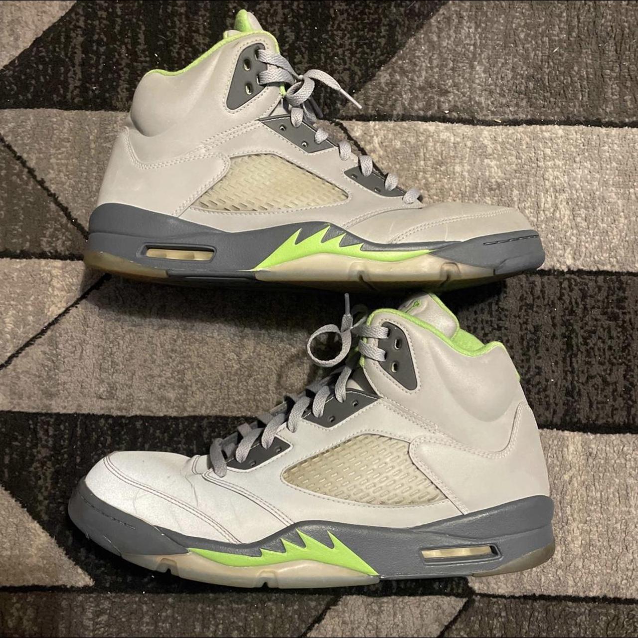 Jordan 5 Green Bean - Depop