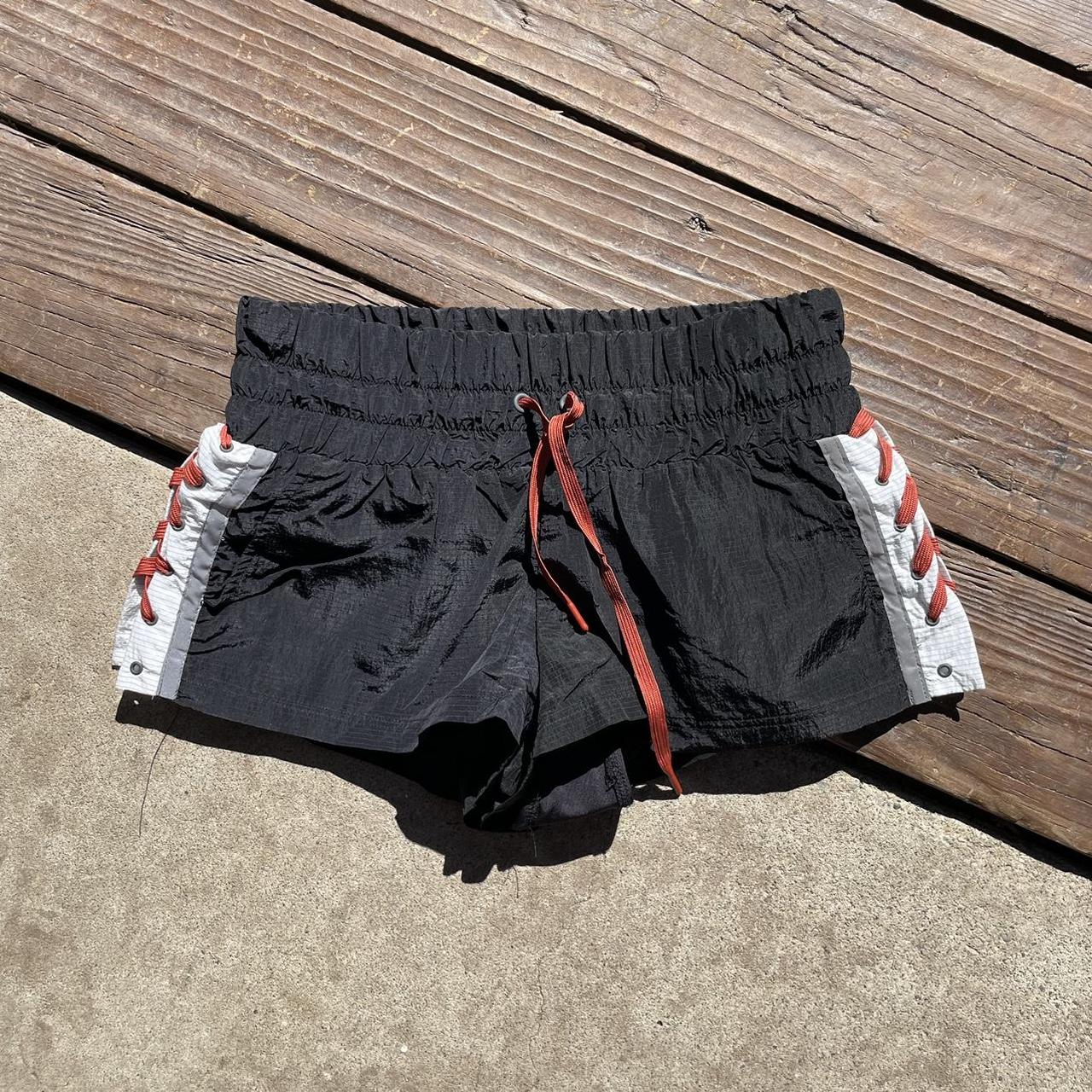 Free People Lace Up Shorts Size Small Built In Depop   P0 