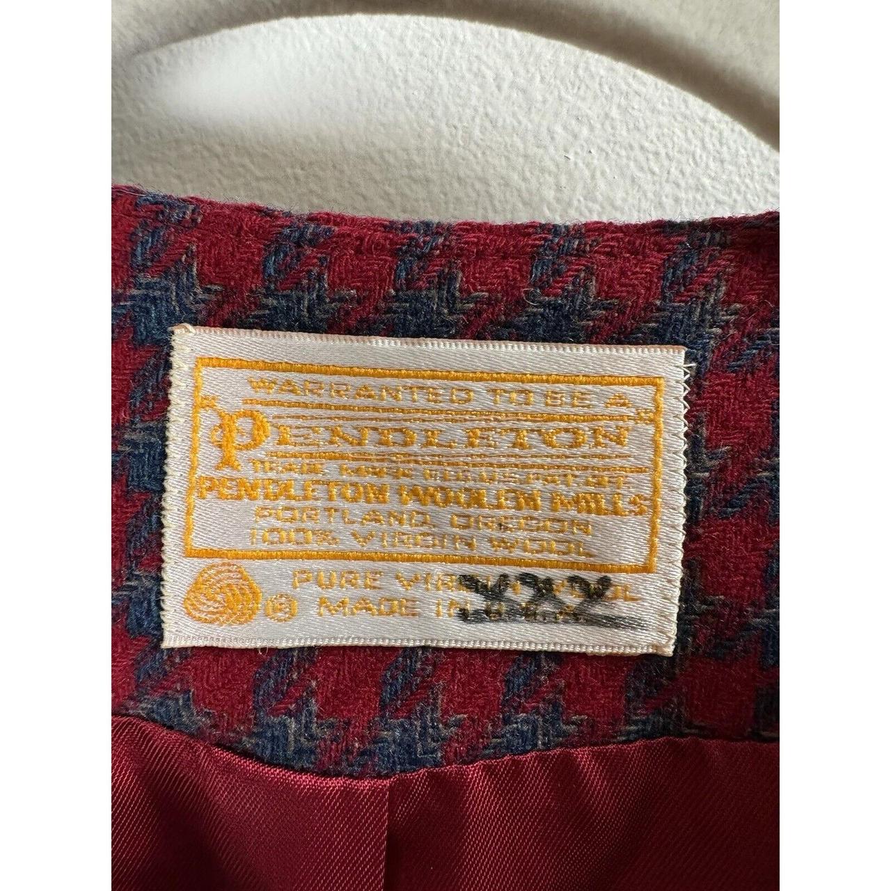 Pendleton Women's Jacket - Red - 8 – Elevate your… - image 3