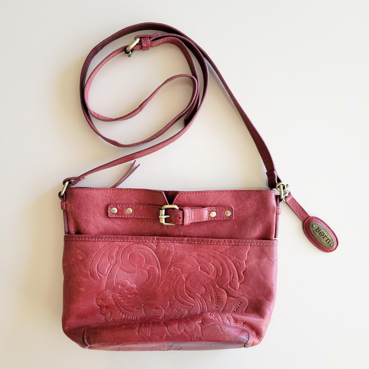 Born 2025 leather crossbody