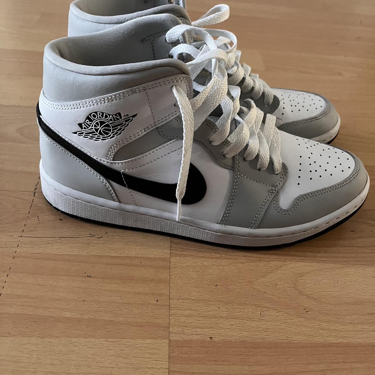 jordan 1 gray white black
