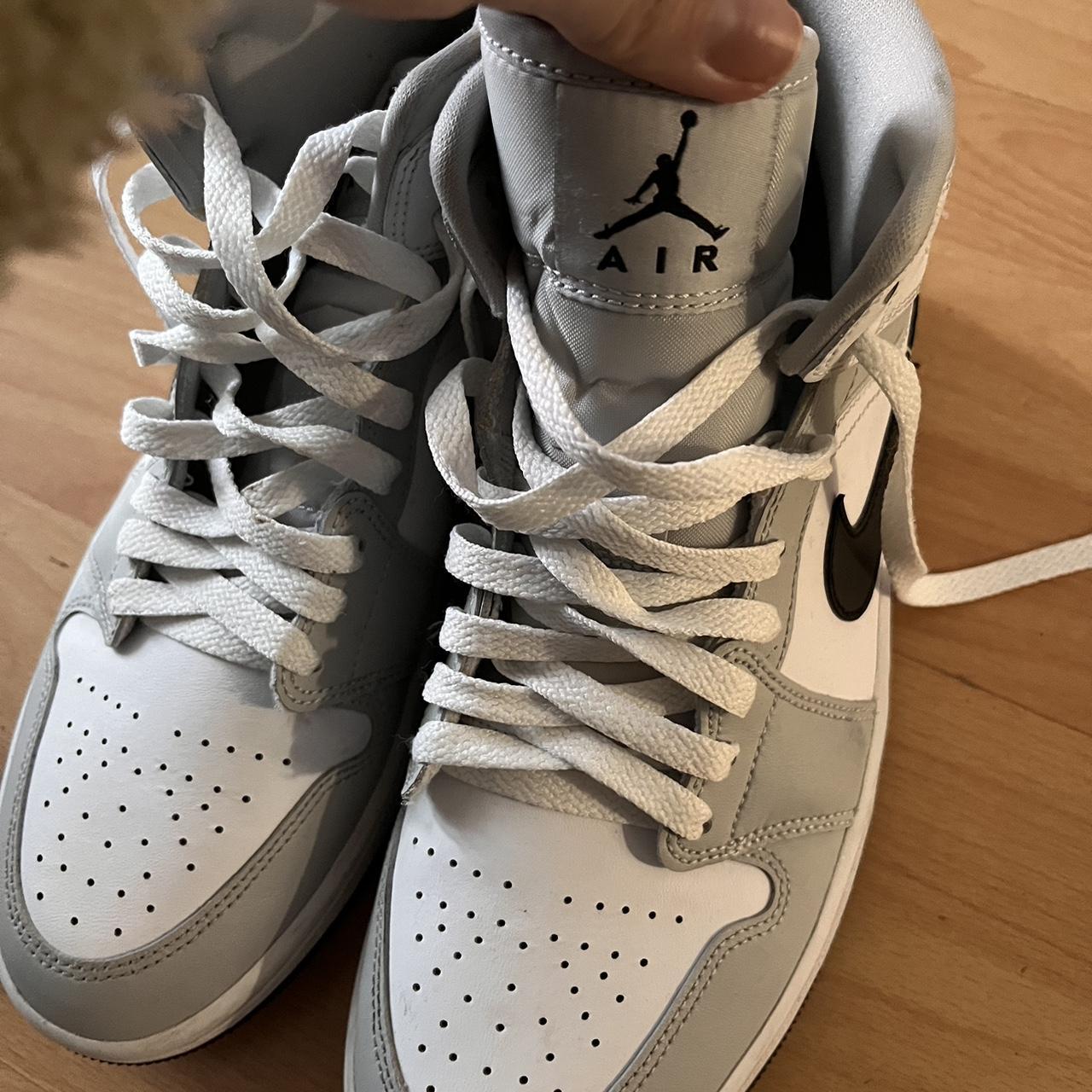 jordan 1 gray white black