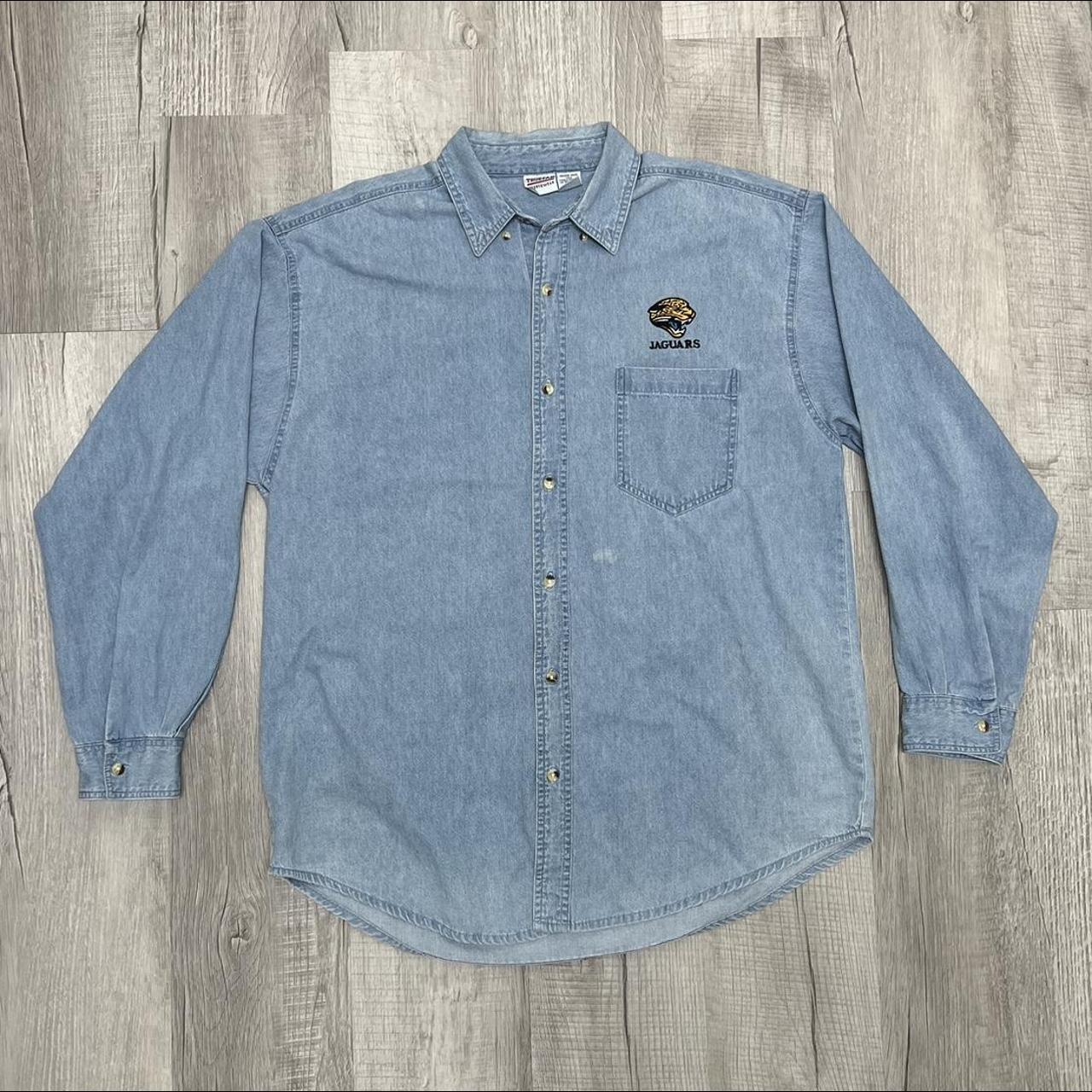 Jaguars flannel button up NFL official merchandise - Depop