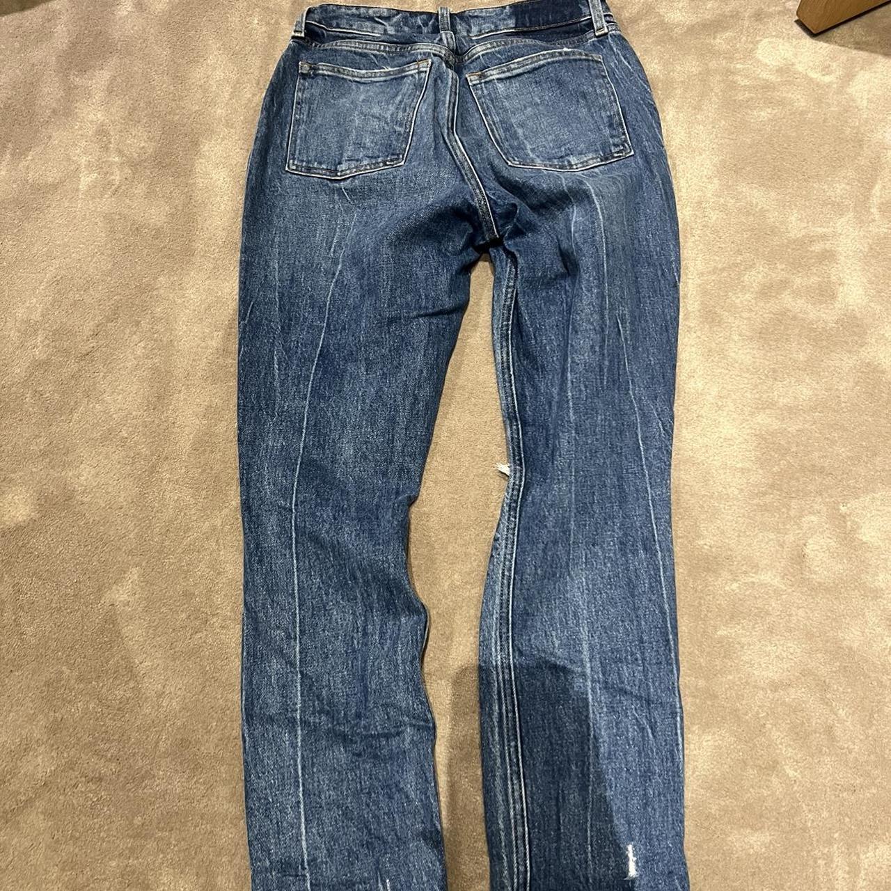 abercrombie curve love high rise skinny jeans worn... - Depop