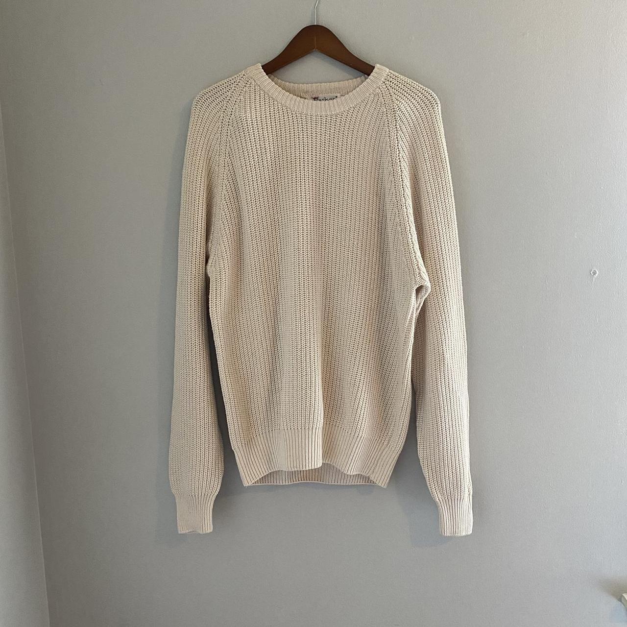 Vintage Parker Of Vienna Cream Crewneck Sweater - Depop