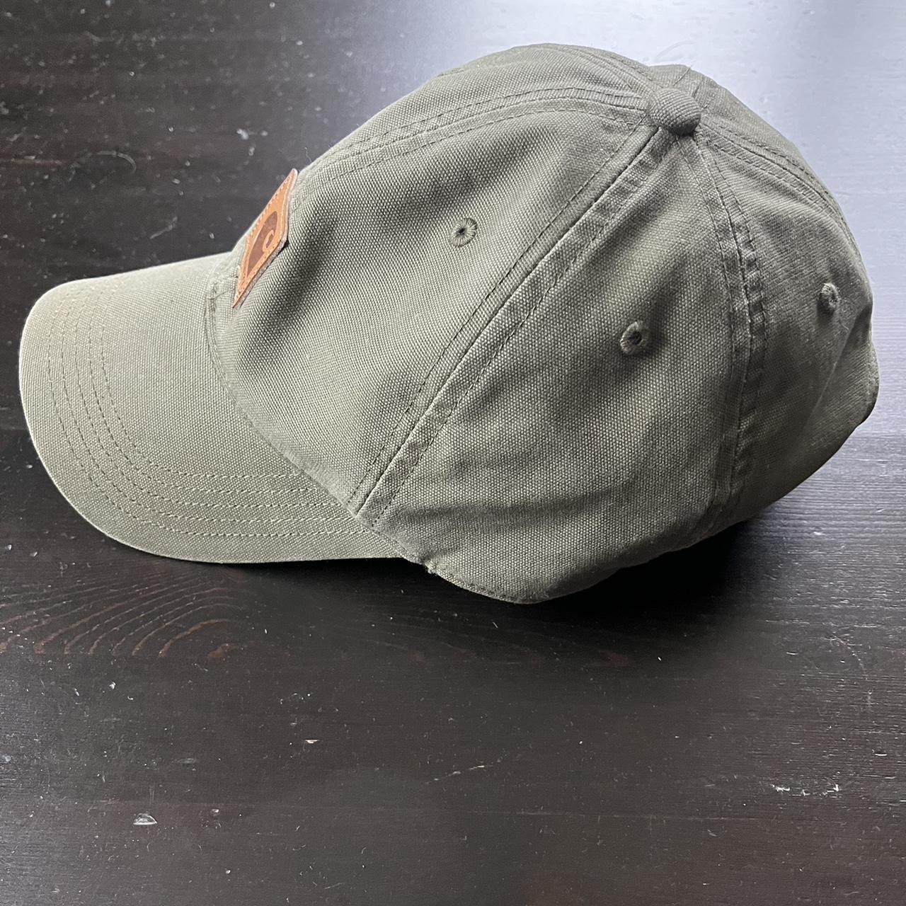 Carhartt mens Canvas baseball caps, Army Green, One... - Depop