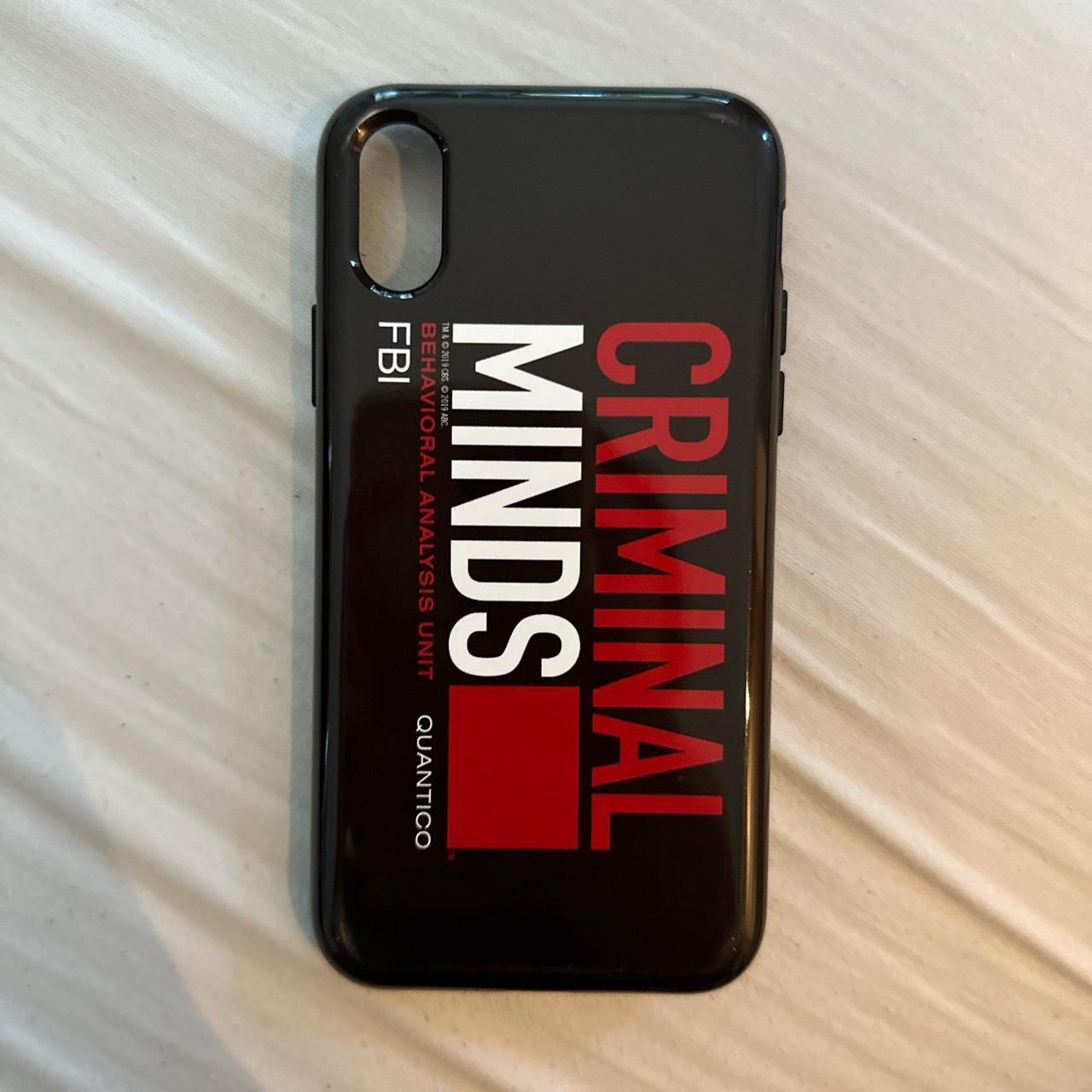 iphone XS CRIMINAL MINDS phone case hard shell