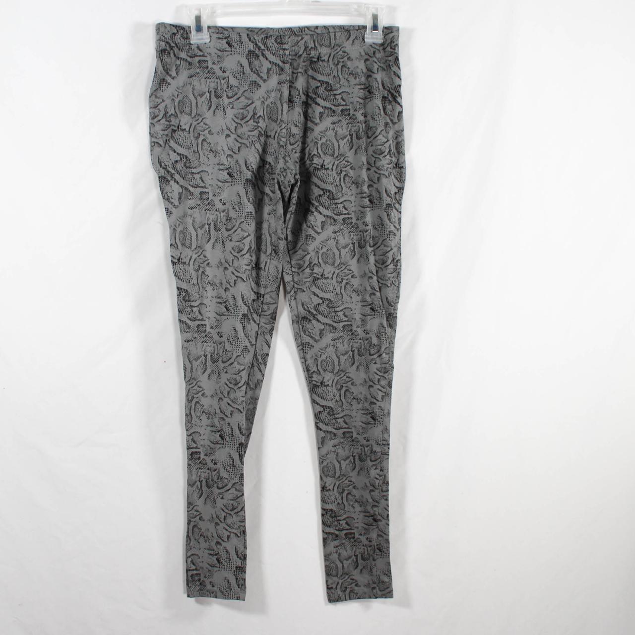 Have an edgy aesthetic? These are gray leggings with... - Depop