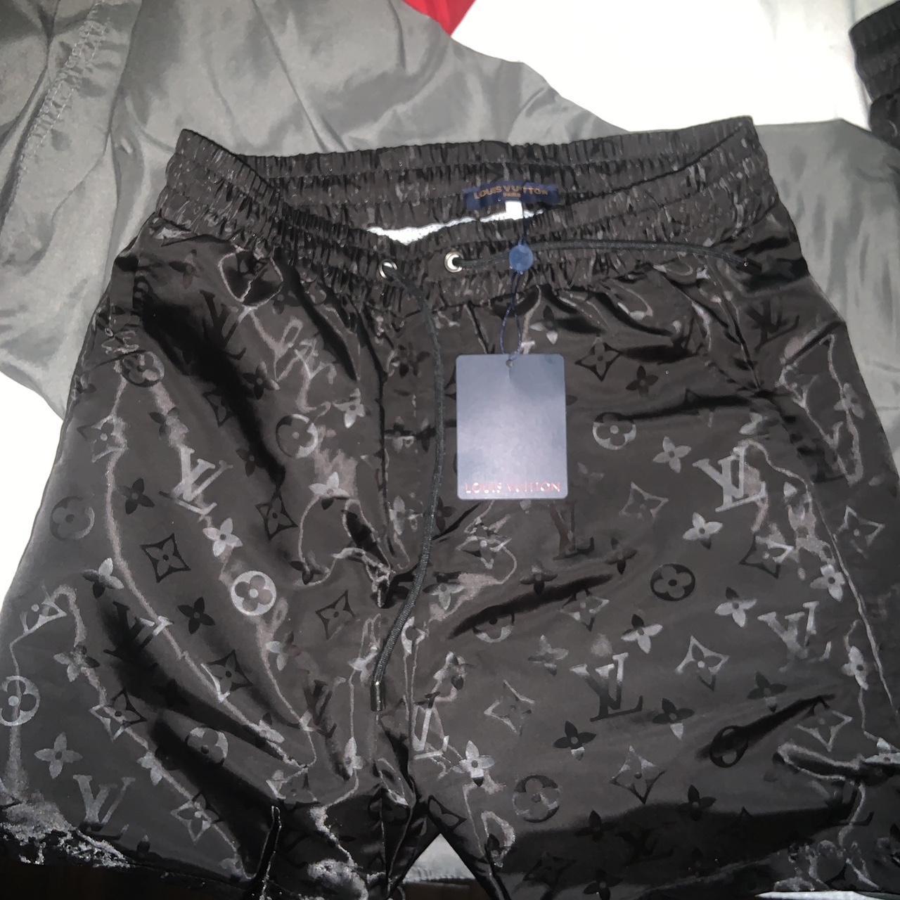 Louis Vuitton Shorts (Black) Depop