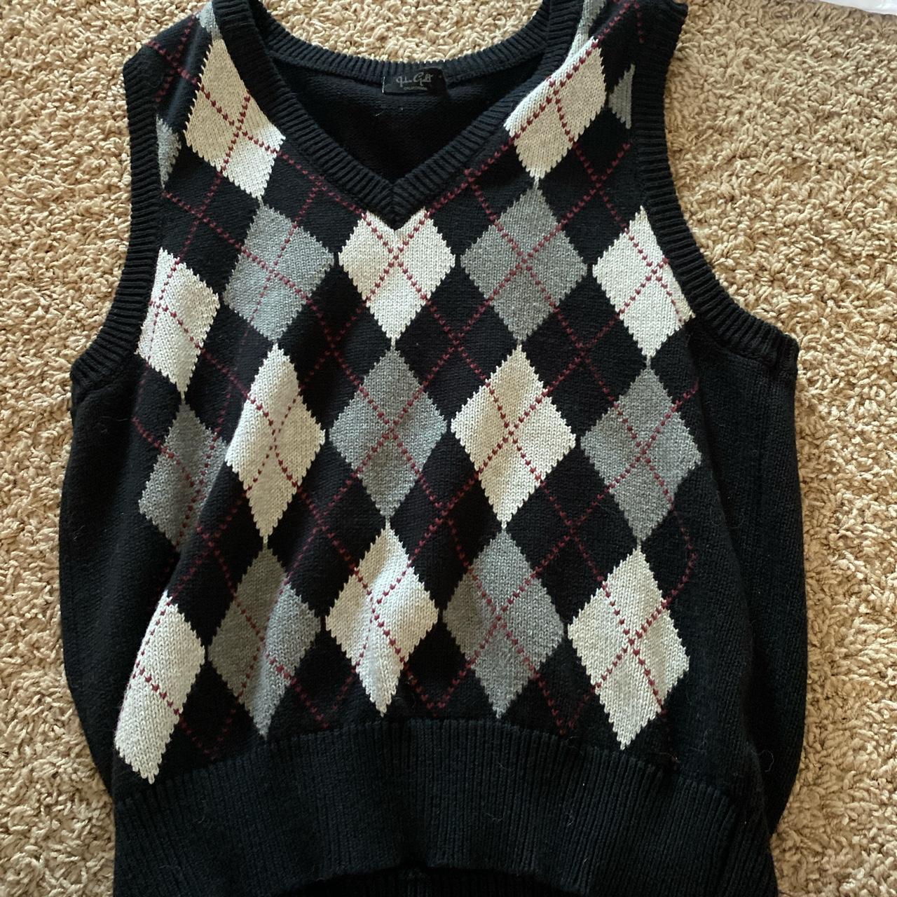 Knitted Vest John Galt Sweater Vest John Galt Knit Sweater Vest