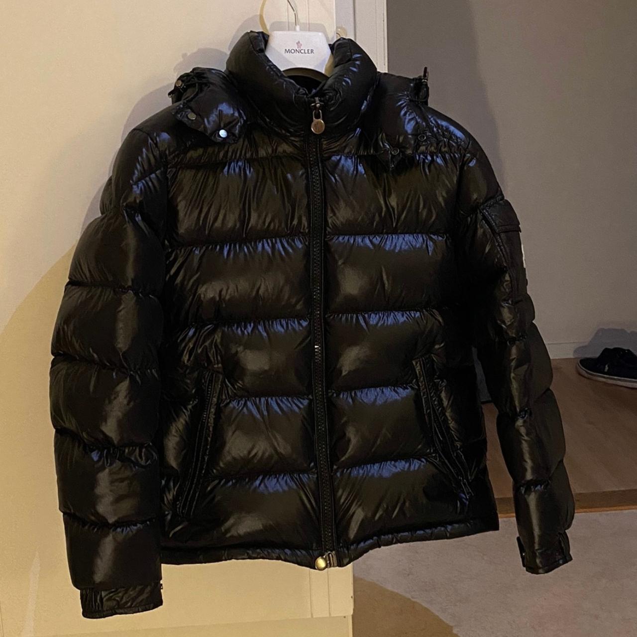 Moncler winter jacket, rarely used and still in top... - Depop