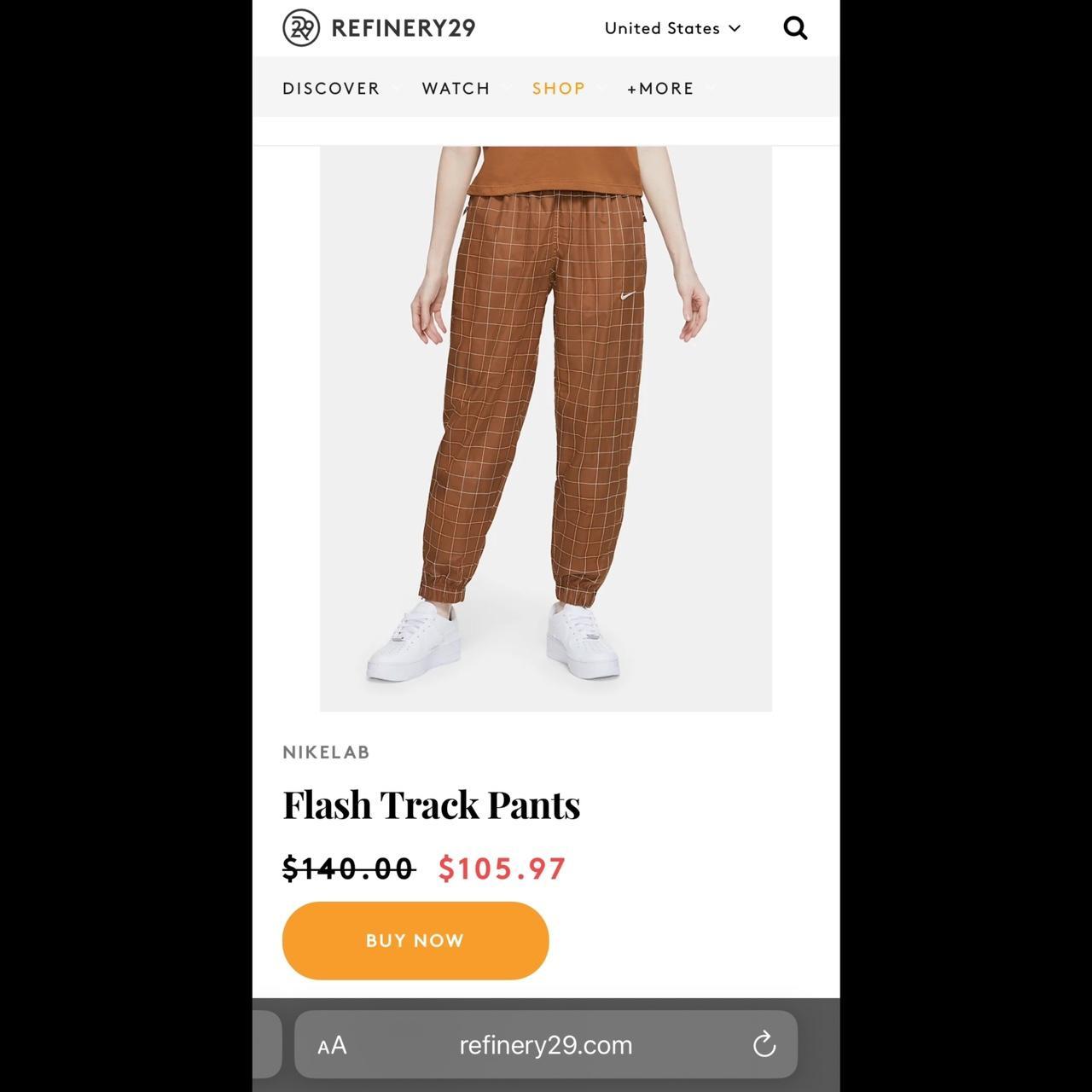 women's flash track pants nikelab