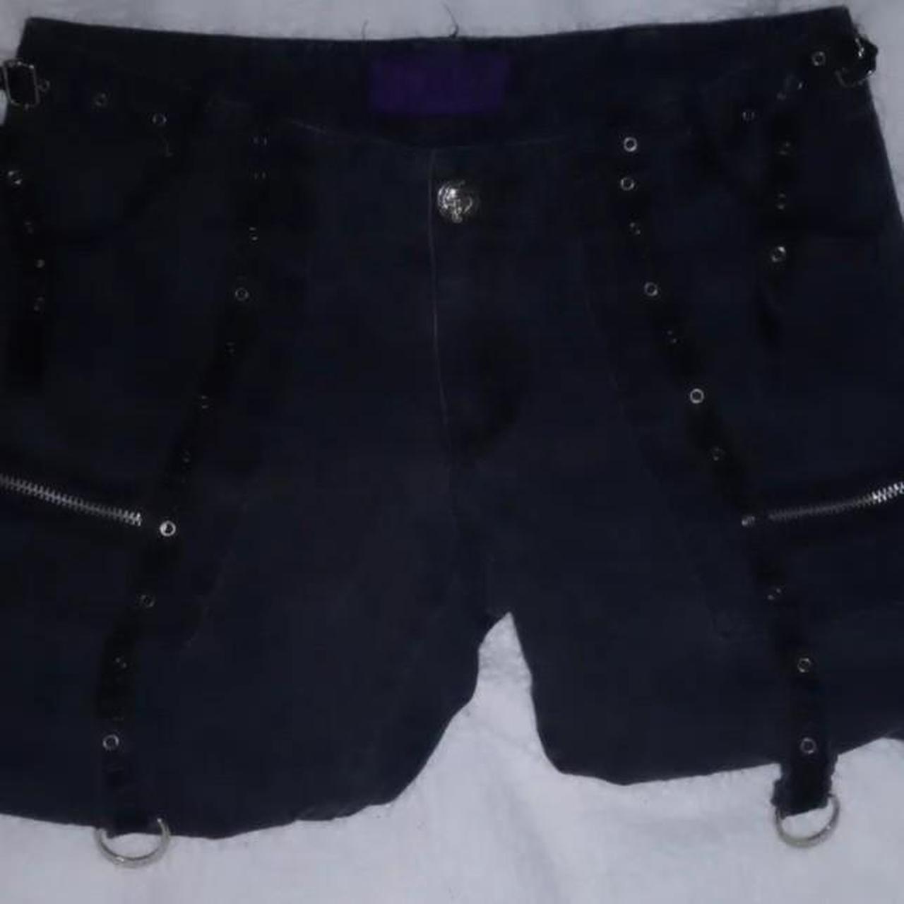 Tripp pants Tie-up waist Black silk... - Depop