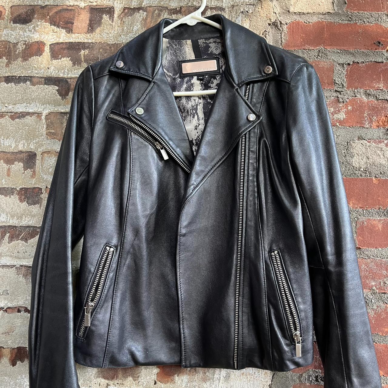 Madeline Asymmetrical Leather Jacket