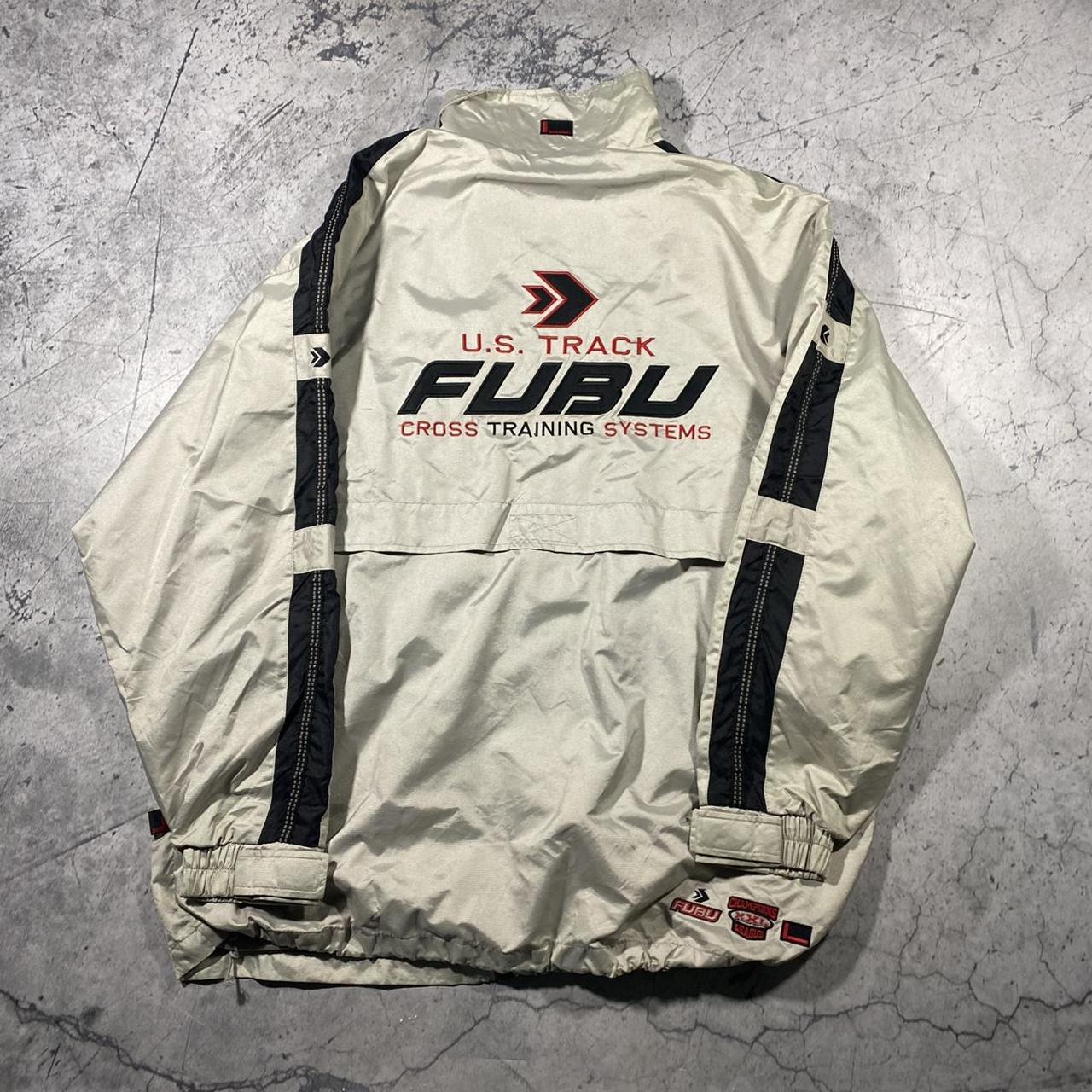 Vintage 90s silver Fubu jacket Absolutely love the... - Depop