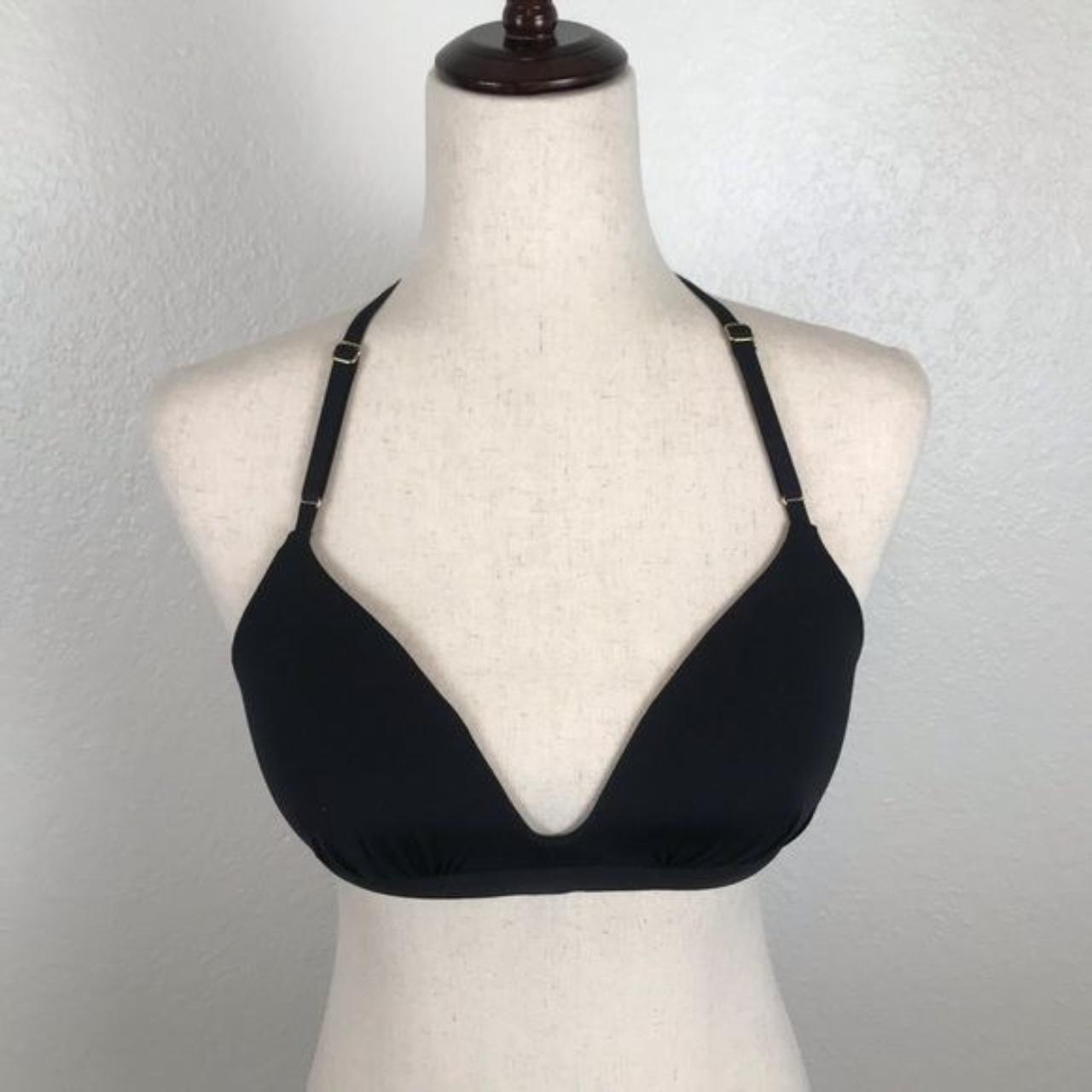 Athleta bathing suit. Top is a halter with a criss - Depop