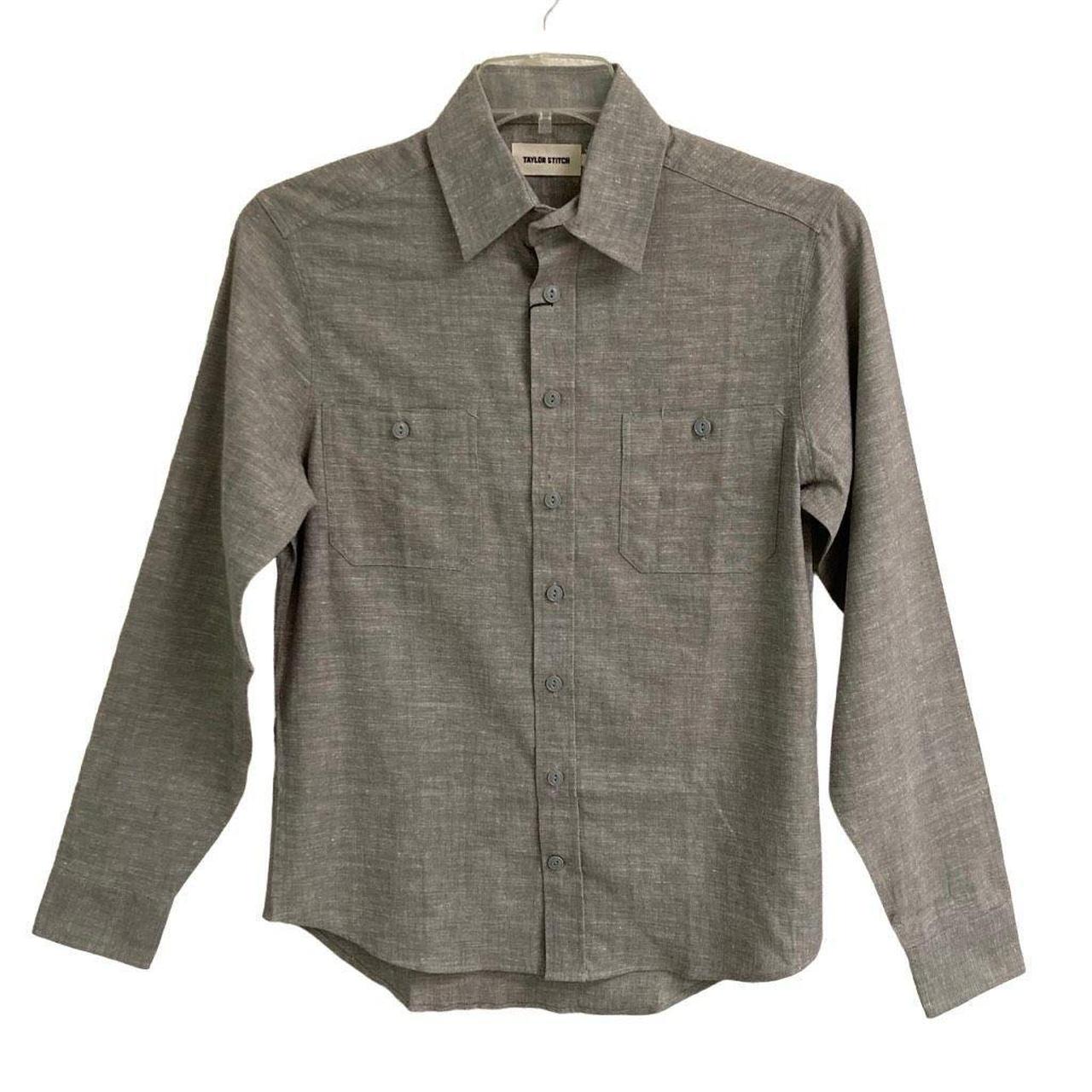 Taylor Stitch The California in store Olive Hemp Poplin (size S)