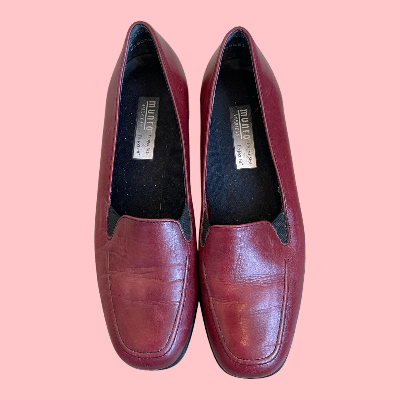 Women's Red Loafers Depop