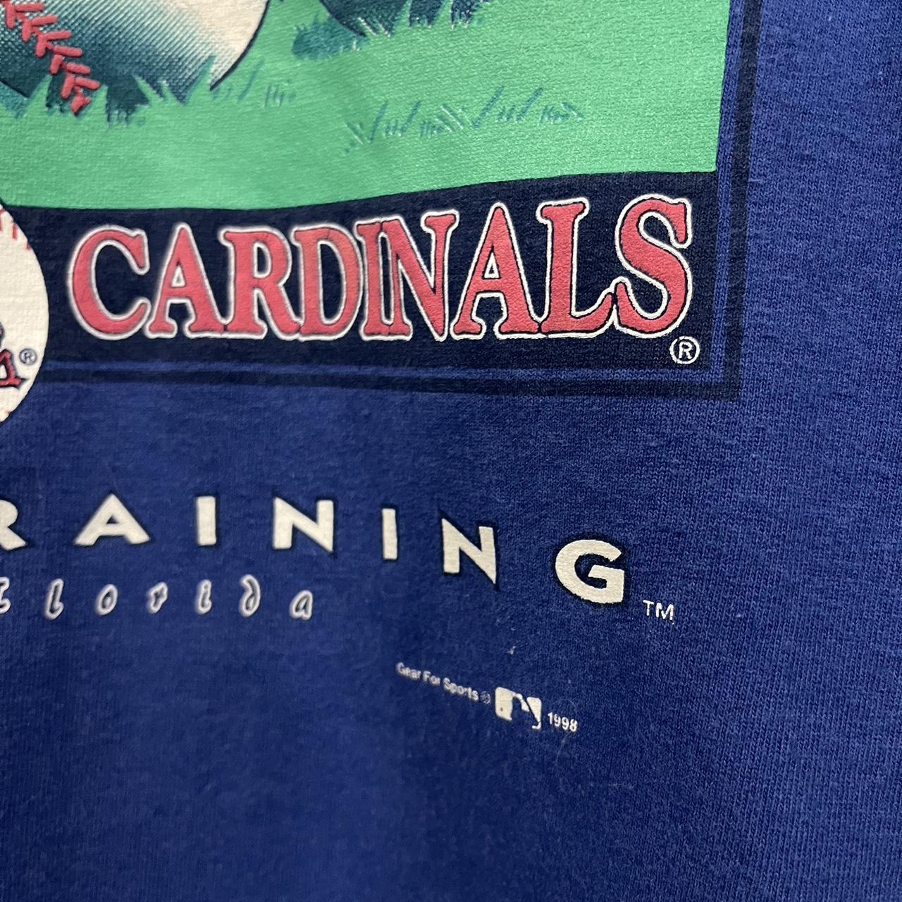 Men's Spring Training ST. Louis CARDINALS T-Shirt MLB Jupiter FL Red M