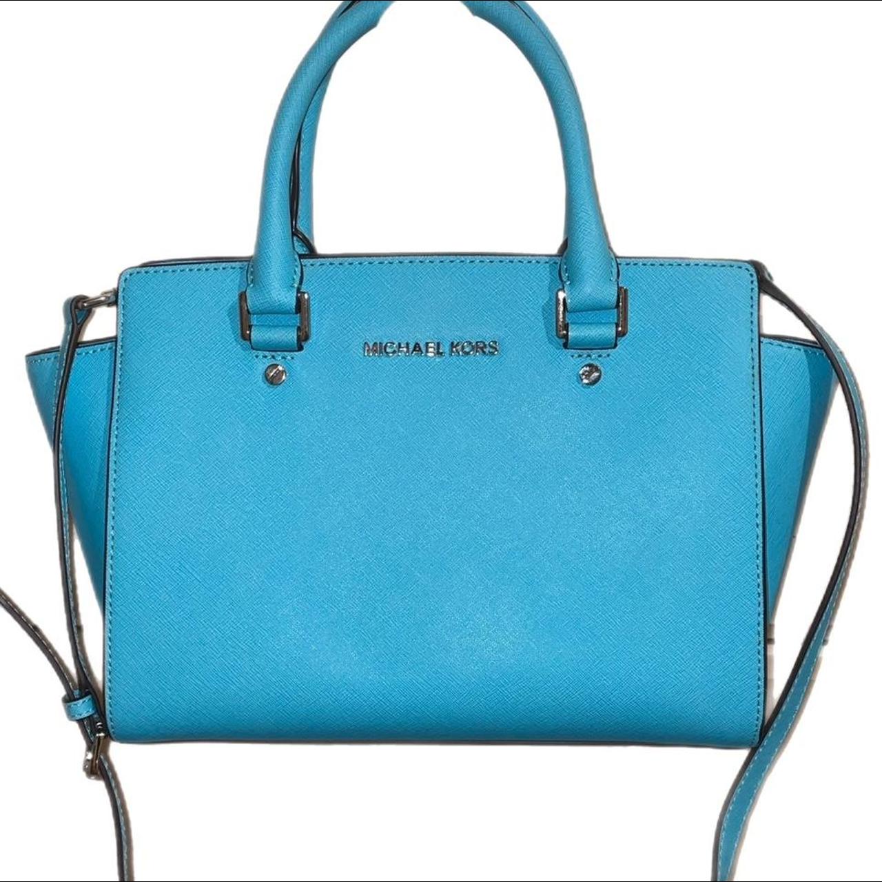 Tiffany blue shop michael kors purse