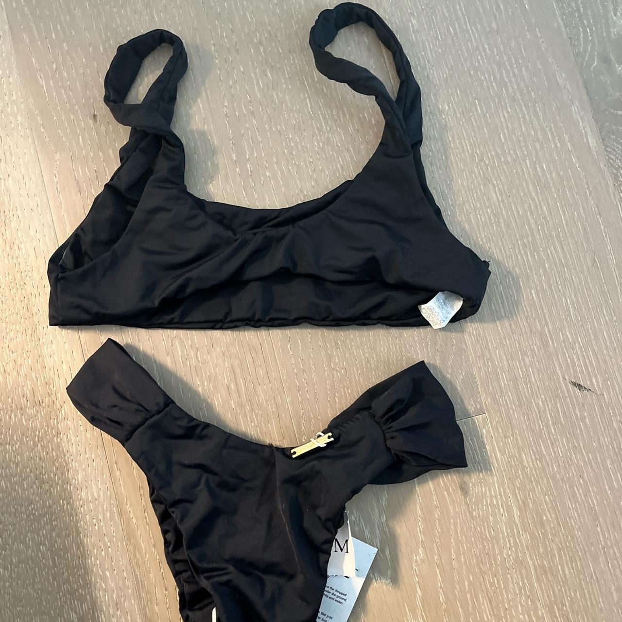 San Lorenzo black bikini Size M but runs small... - Depop