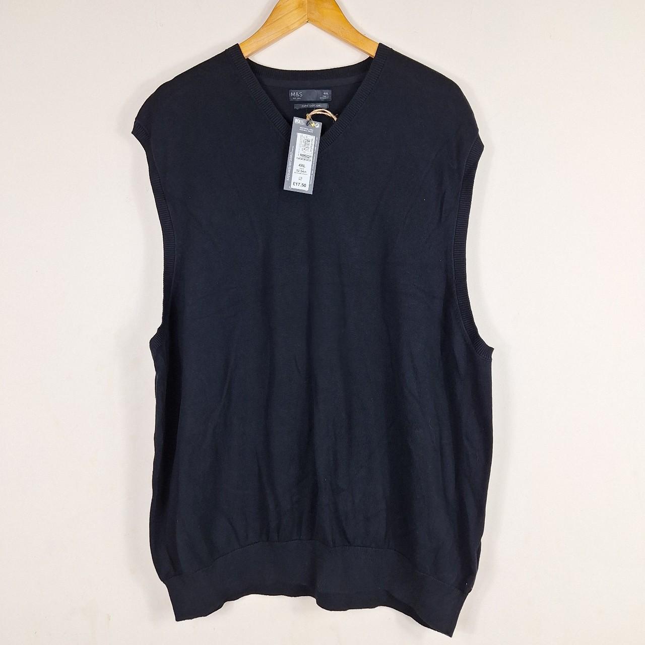 Marks and spencer mens sleeveless online pullover