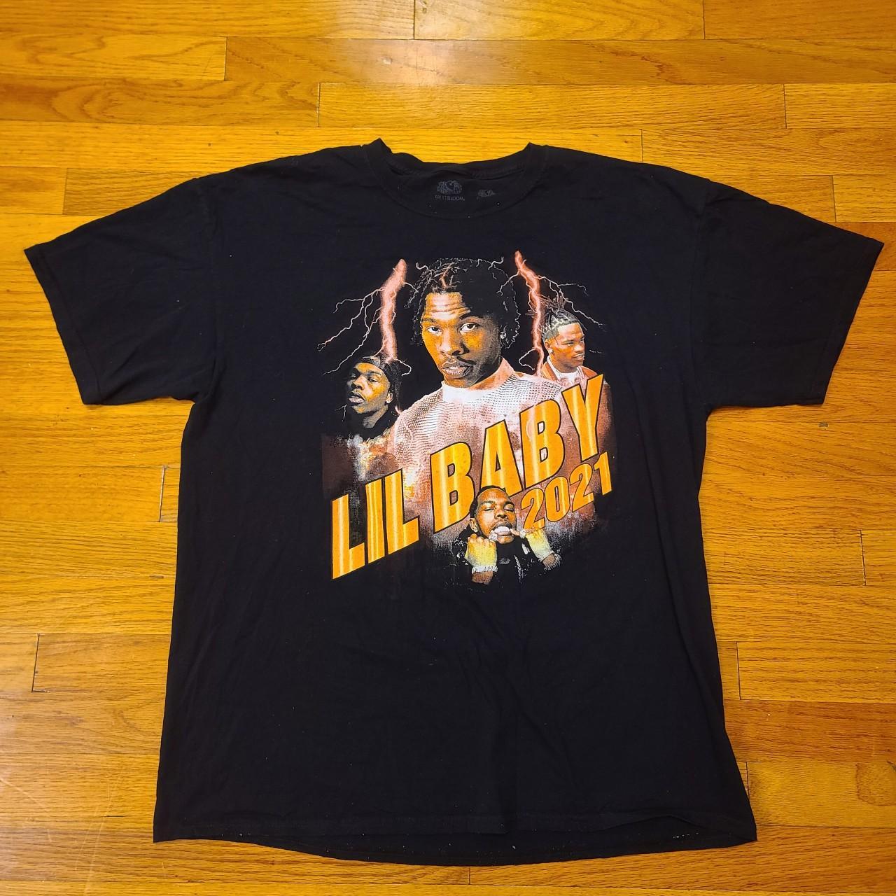 2024 Lil Baby 2021 Tour tee shirt