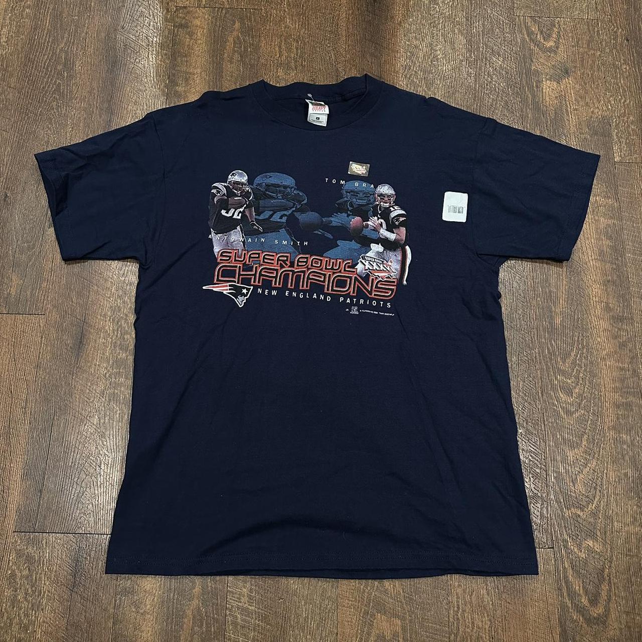 VTG Y2K New England Patriots Super Bowl 36 Champions - Depop